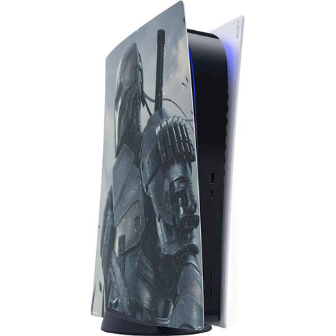 DC Comics Arkham Origins Deathstroke PS5 Digital Edition Console Skin